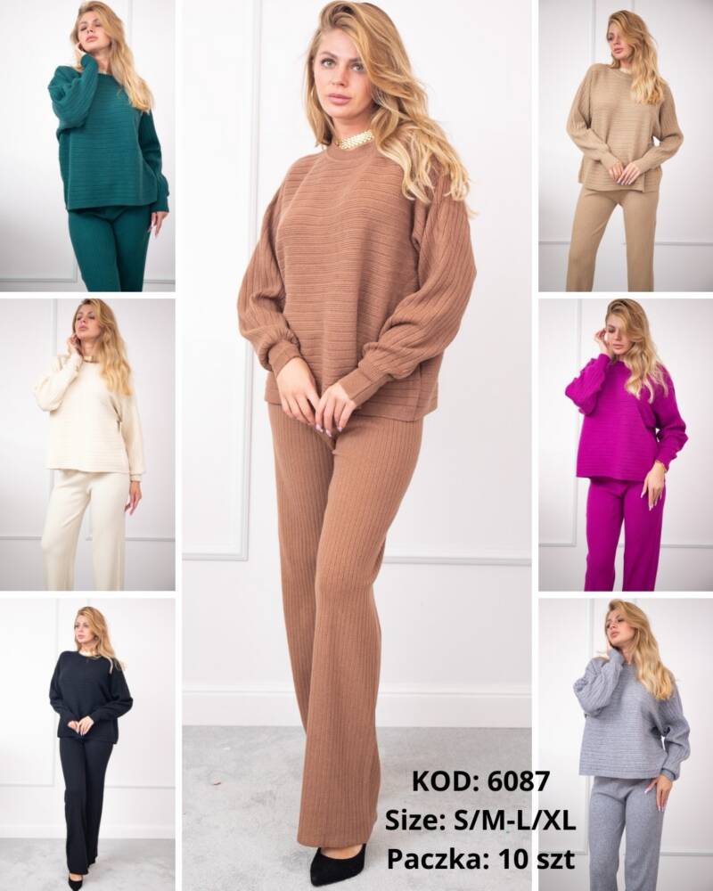 Komplet damskie Roz S/M-M/L, Mix Kolor .Paczka 10 szt