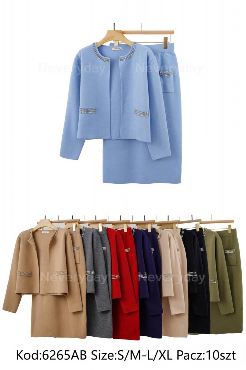 Komplet damskie Roz S/M-M/L, Mix Kolor .Paczka 10 szt