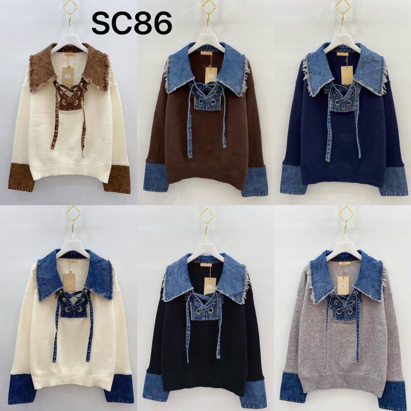 Bluzki damskie Roz S/M-L/XL, Mix Kolor Paczka 8 szt 1