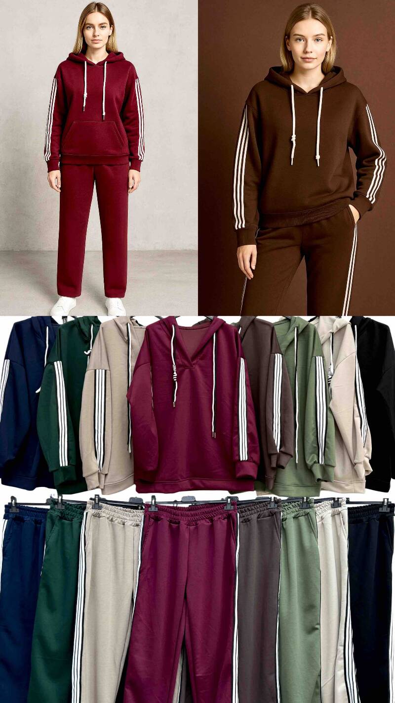 Komplet damskie Roz Standard, Mix Kolor Paczka 10 szt