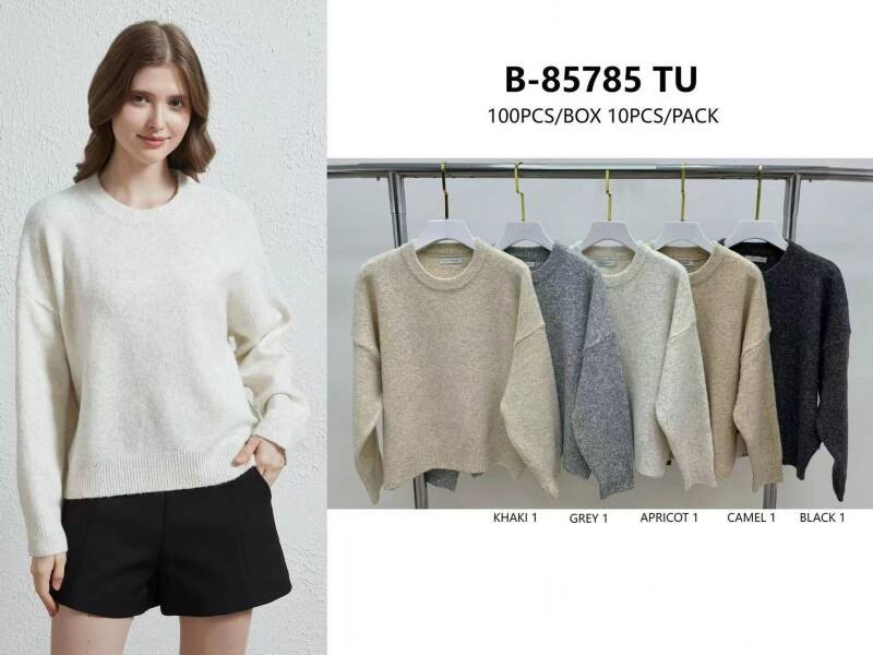 Swetry damskie Roz Standard, Mix Kolor Paczka 5 szt