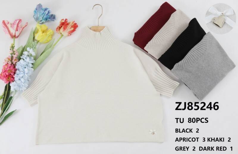 Swetry damskie (Francja produkt) Roz Standard, Mix Kolor .Paczka 10 szt