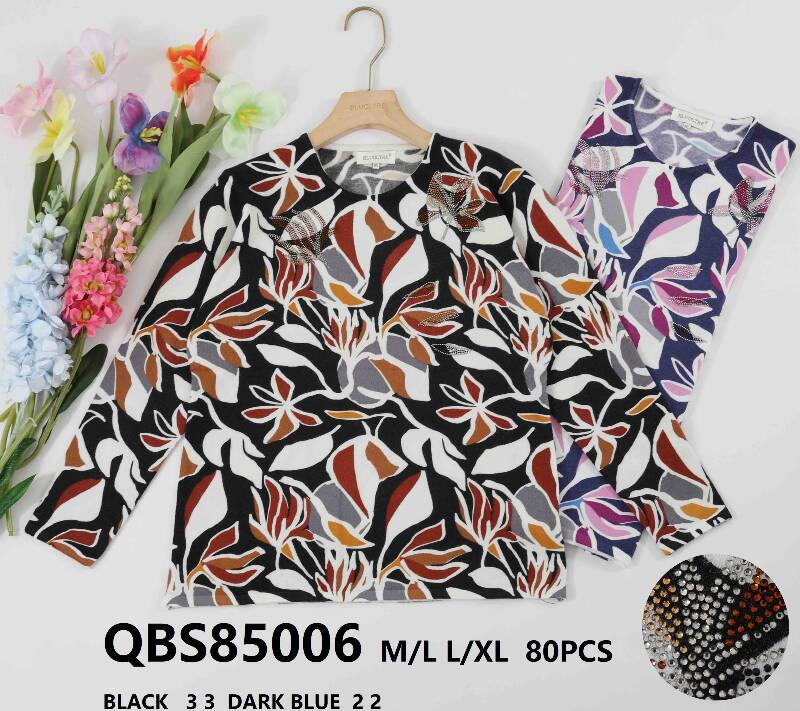 Bluzka damskie (Francja produkt) Roz M/L-L/XL, Mix Kolor .Paczka 10 szt