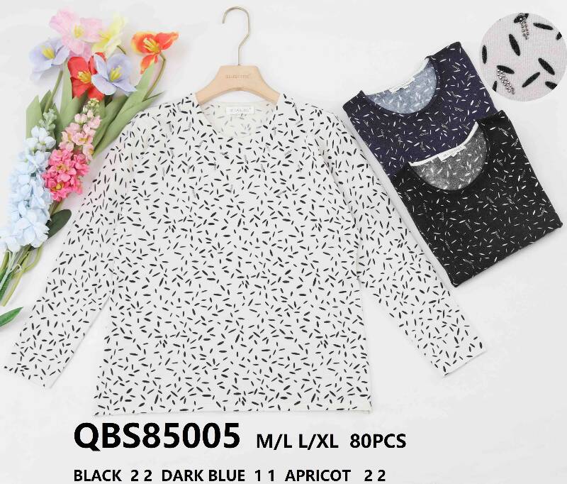 Bluzka damskie (Francja produkt) Roz M/L-L/XL, Mix Kolor .Paczka 10 szt