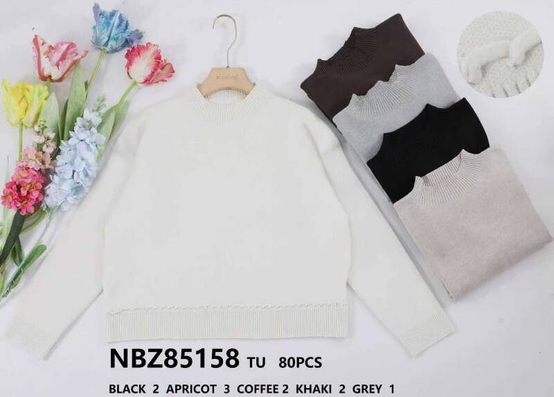 Swetry damskie (Francja produkt) Roz Standard, Mix Kolor .Paczka 10 szt
