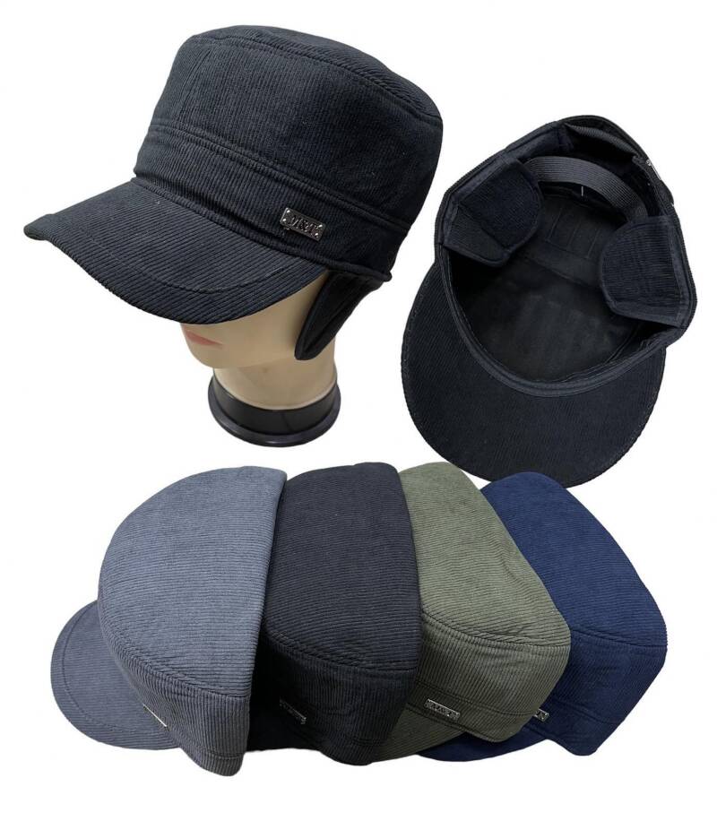 Czapka meska Roz Standard Mix kolor Paczka 12 szt