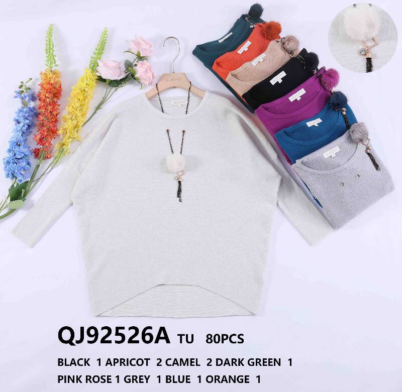 Swetry damskie (Francja produkt) Roz Standard, Mix Kolor .Paczka 10 szt