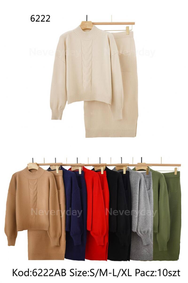 Komplet damskie Roz S/M-L/XL, Mix Kolor .Paczka 10 szt