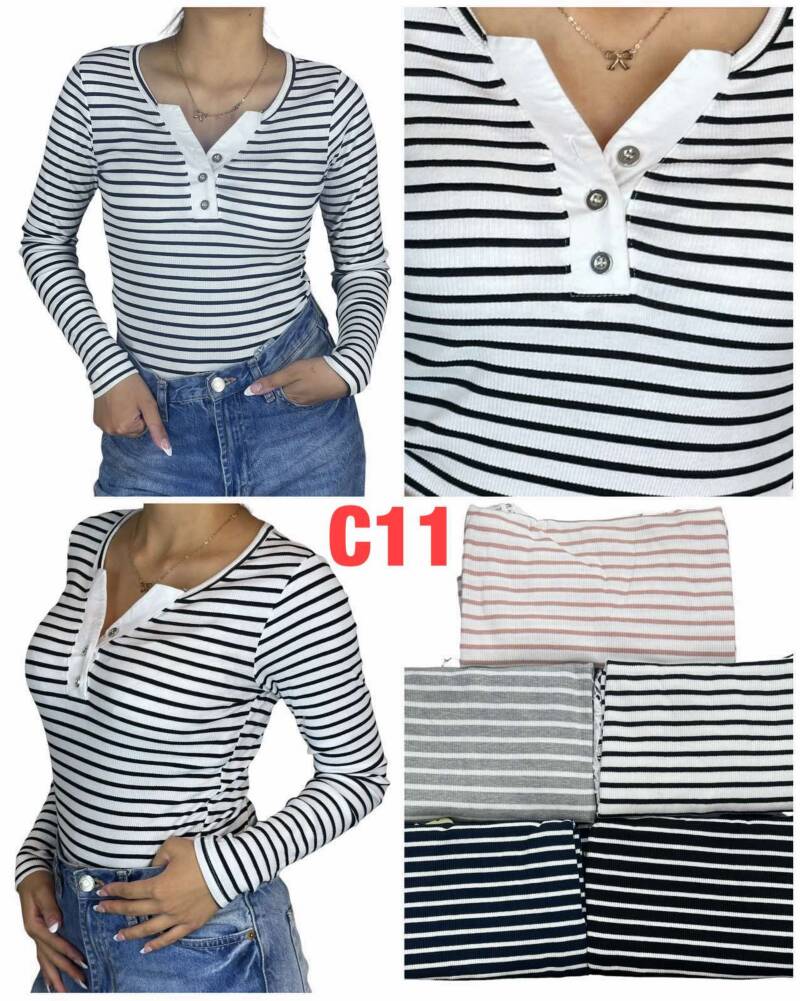 Bluzki damskie Roz S/M-L/XL, Mix Kolor .Paczka 10 szt