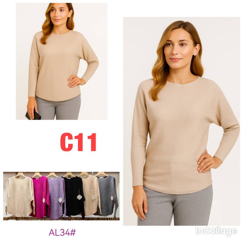 Bluzki damskie Roz L-3XL, Mix Kolor .Paczka 10 szt