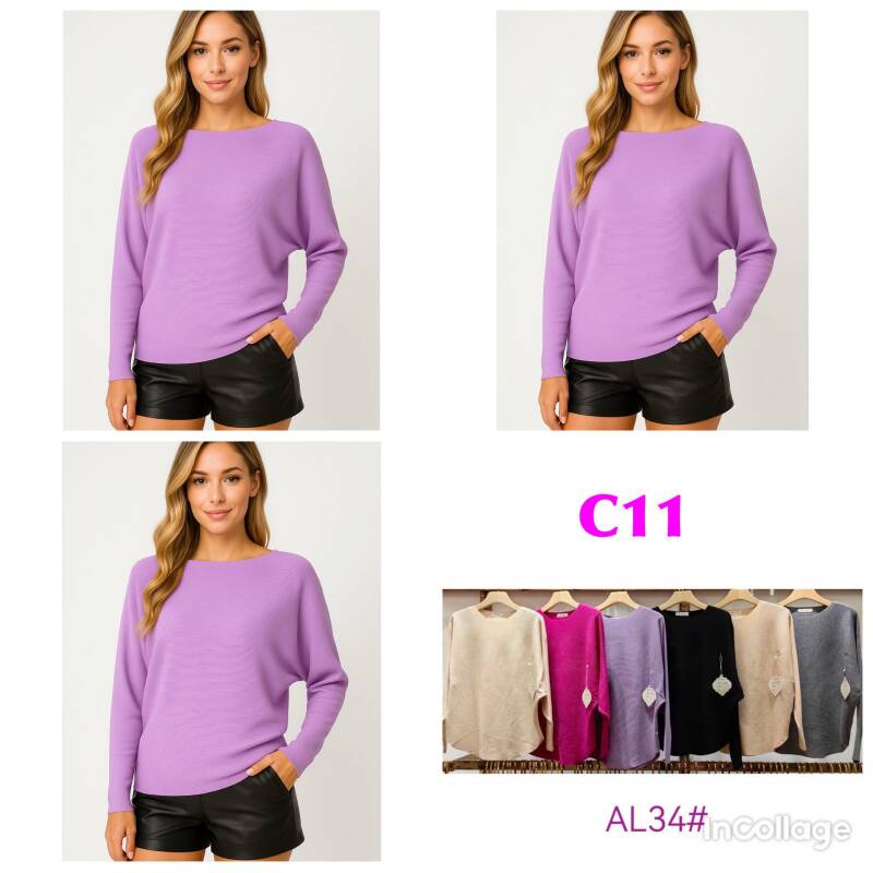 Bluzki damskie Roz L-3XL, Mix Kolor .Paczka 10 szt