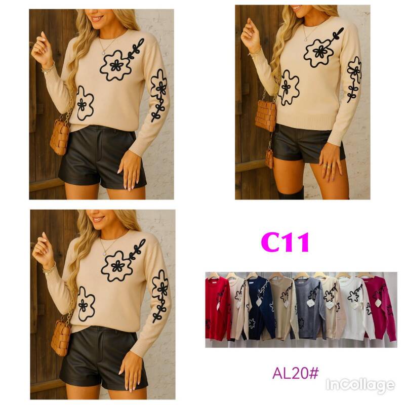 Bluzki damskie Roz L-3XL, Mix Kolor .Paczka 10 szt