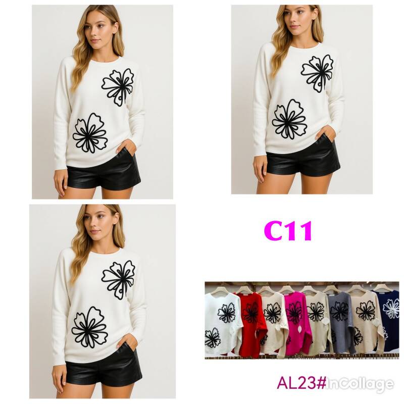 Bluzki damskie Roz L-3XL, Mix Kolor .Paczka 10 szt