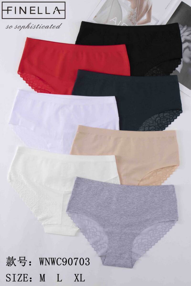 Majtki damskie Roz M-L-XL, Mix kolor Paczka 24 szt