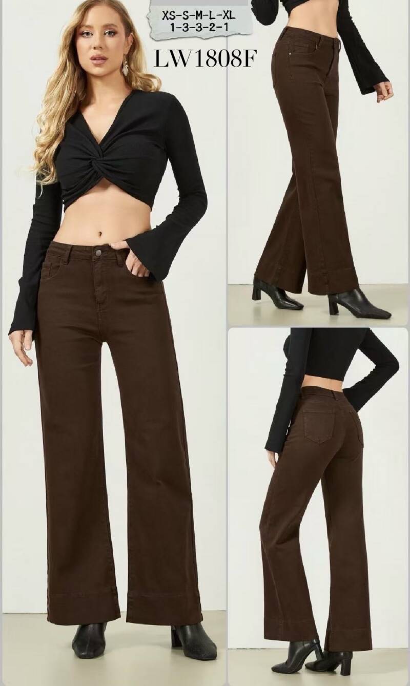 Spodnie damskie jeansy Roz XS-XL, 1 Kolor Paczka 10 szt