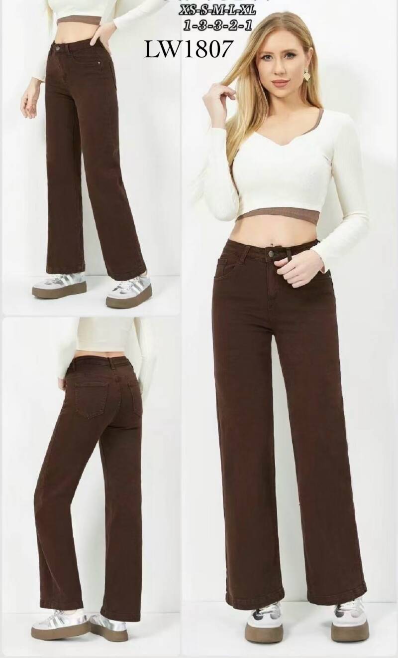 Spodnie damskie jeansy Roz XS-XL, 1 Kolor Paczka 10 szt