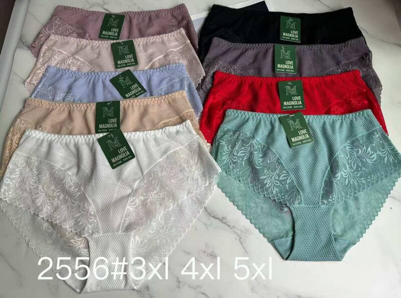Majtki damskie Roz 3XL-5XL, Mix kolor Paczka 24 szt