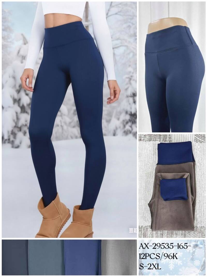 Leginsy damskie Roz S-2XL, Mix kolor Paczka 12 szt