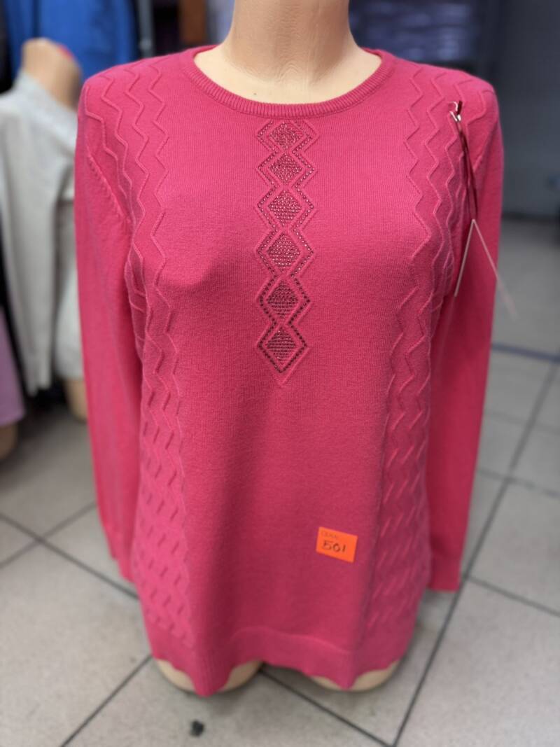 Swetry damskie Roz L-3XL. 1 kolor. Paczka 10 szt