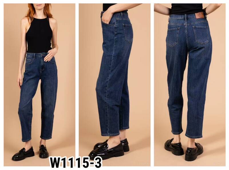 Spodnie damskie jeansy Roz XS-XL, 1 Kolor Paczka 10 szt