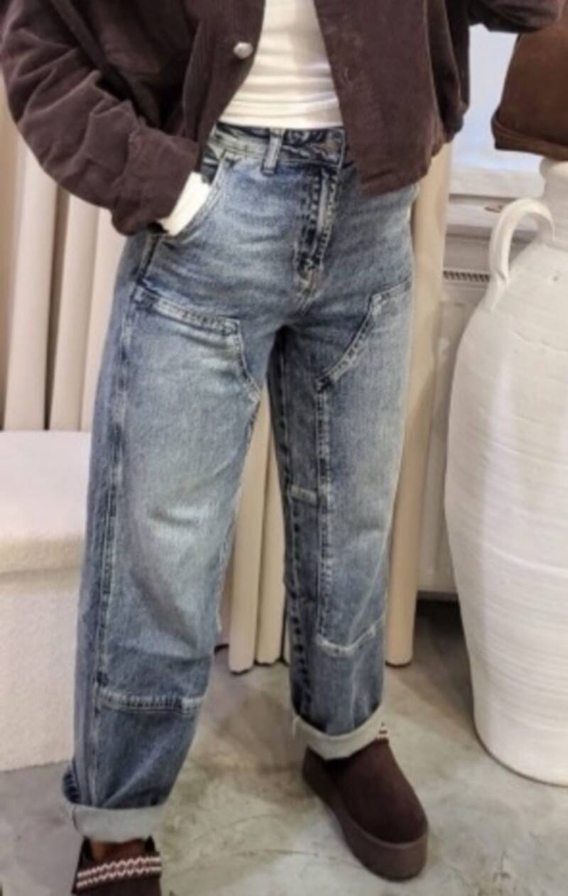 Spodnie damskie jeansy Roz XS-XL, 1 Kolor Paczka 10 szt