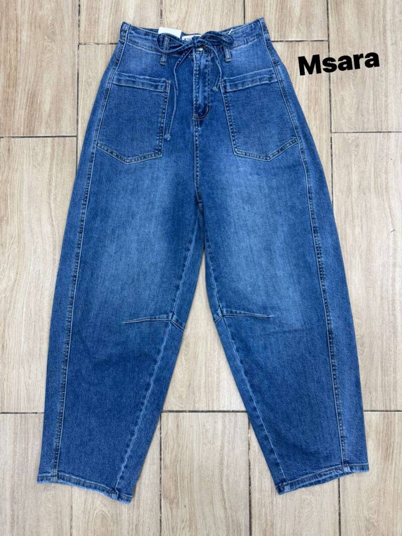Spodnie damskie jeansy Roz XS-XL, 1 Kolor Paczka 10 szt