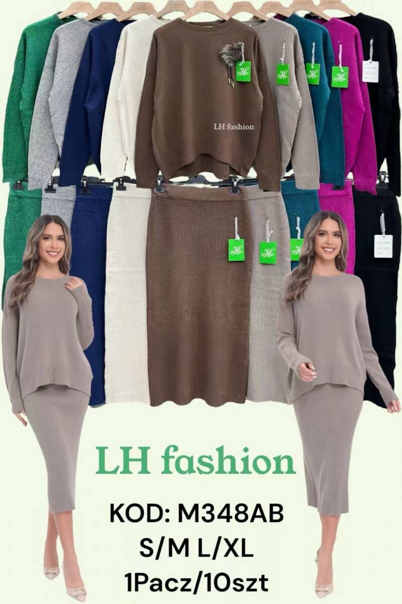 Komplet damskie Roz S/M-L/XL. Mix kolor. Paczka 10 szt