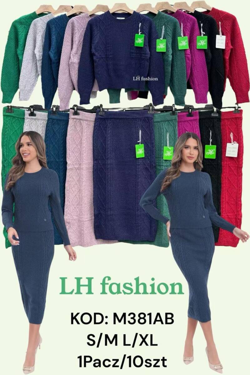 Komplet damskie Roz S/M-L/XL. Mix kolor. Paczka 10 szt