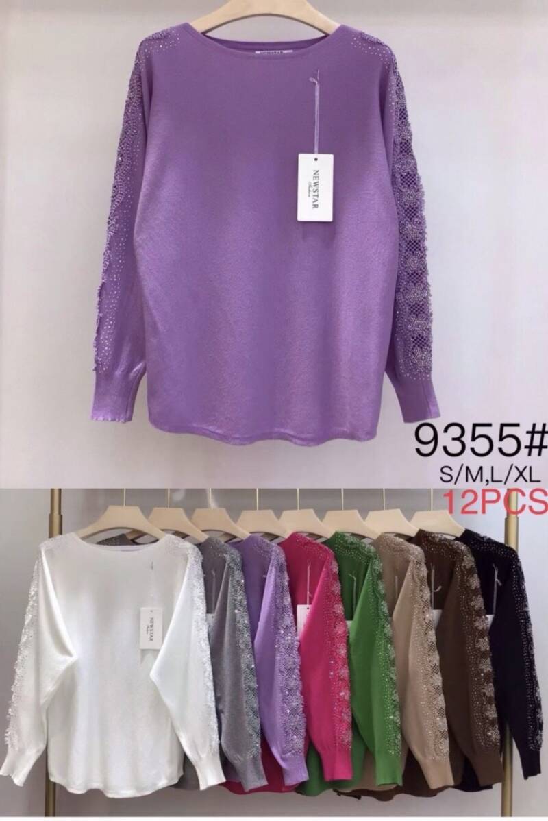 Bluzki damskie Roz S/M-L/XL, Mix Kolor Paczka 12 szt
