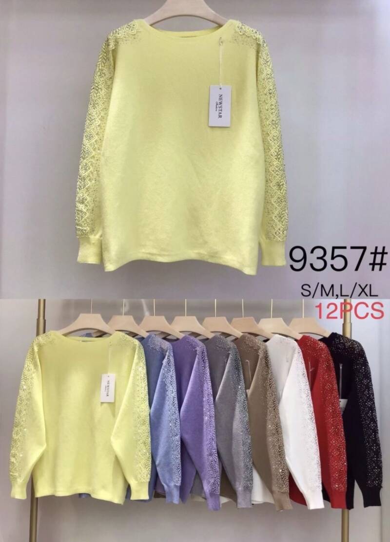 Bluzki damskie Roz S/M-L/XL, Mix Kolor Paczka 12 szt