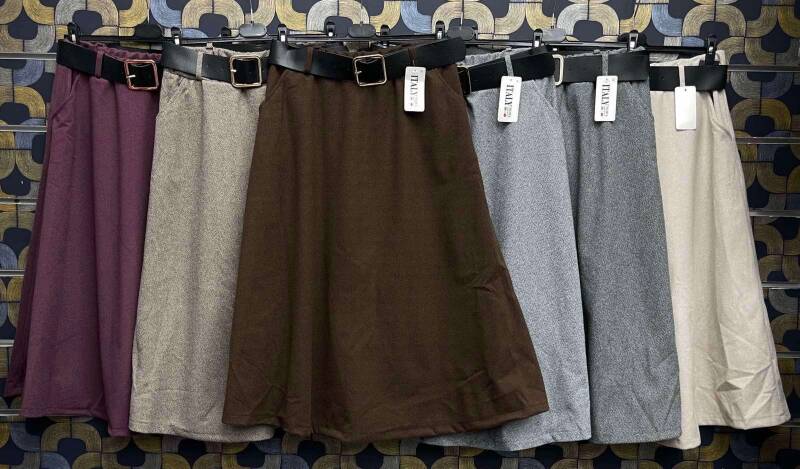Spódnice damskie (Włoskie produkt) Roz Standard, Mix Kolor Paczka 5 szt
