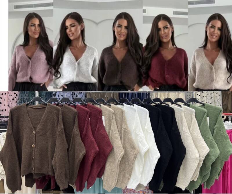 Swetry damskie (Włoskie produkt) Roz Standard, Mix Kolor Paczka 5 