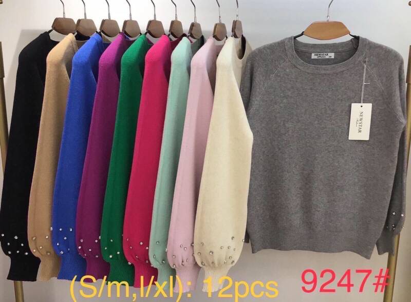 Bluzki damskie Roz S/M-L/XL, Mix Kolor Paczka 12 szt