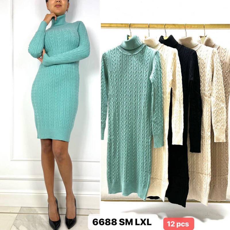 Sukienki damskie Roz S/M-L/XL, Mix Kolor .Paczka 12 szt