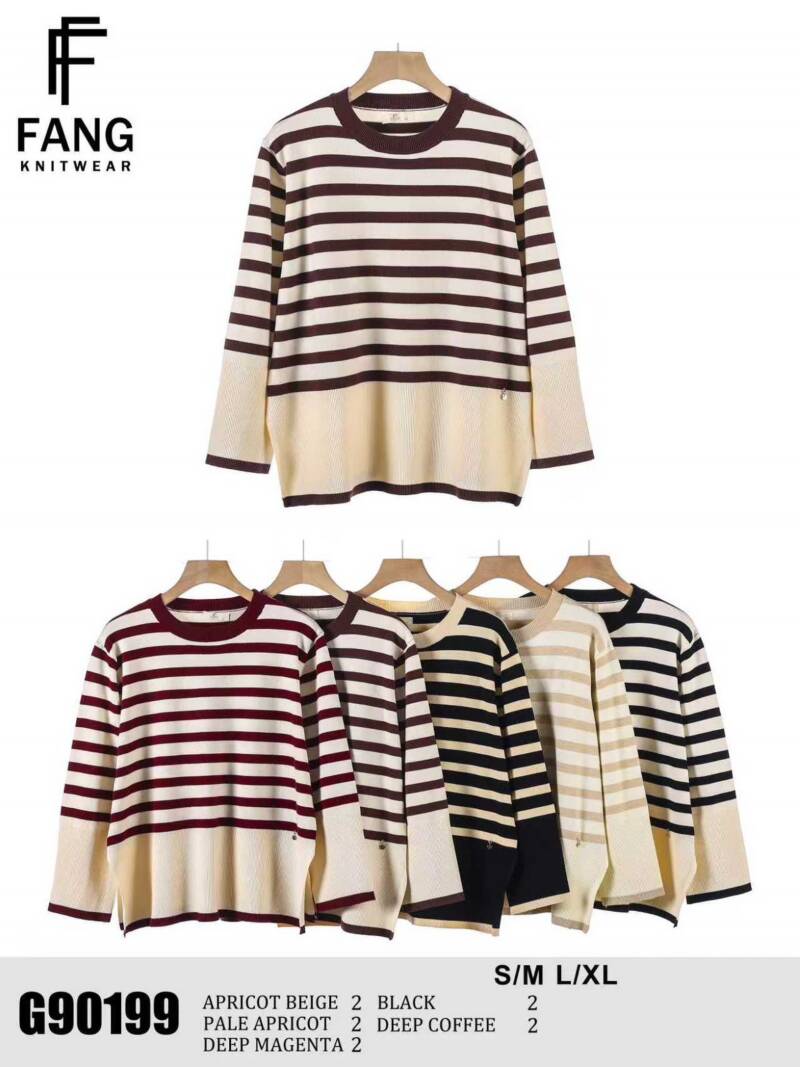 Swetry damskie Roz S/M-L/XL, Mix Kolor .Paczka 10 szt