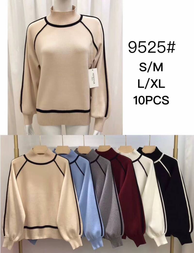 Swetry damskie Roz S/M-L/XL, Mix Kolor Paczka 10 szt