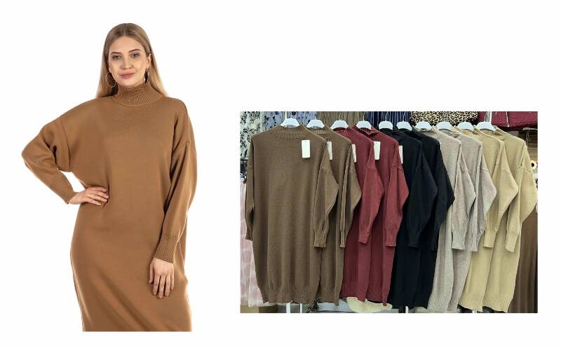 Sukienki damskie (Włoskie produkt) Roz Standard, Mix Kolor Paczka 5 