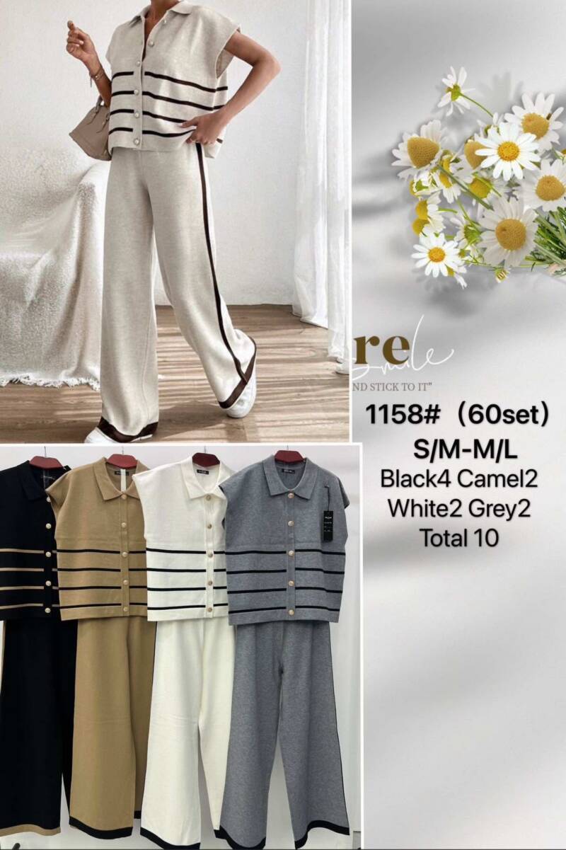 Komplet damskie Roz S/M-L/XL, Mix Kolor .Paczka 10 szt