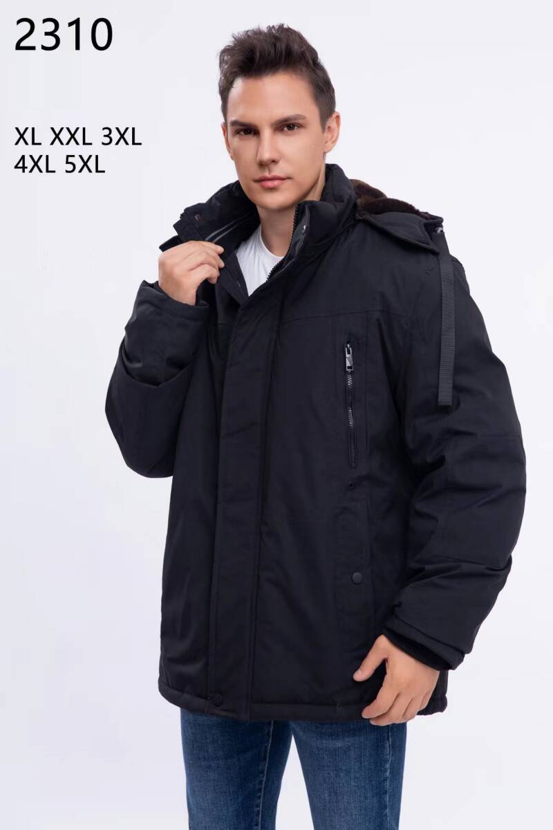 Kurtka męska cienka Roz XL-5XL, 1 Kolor Paczka 5 szt