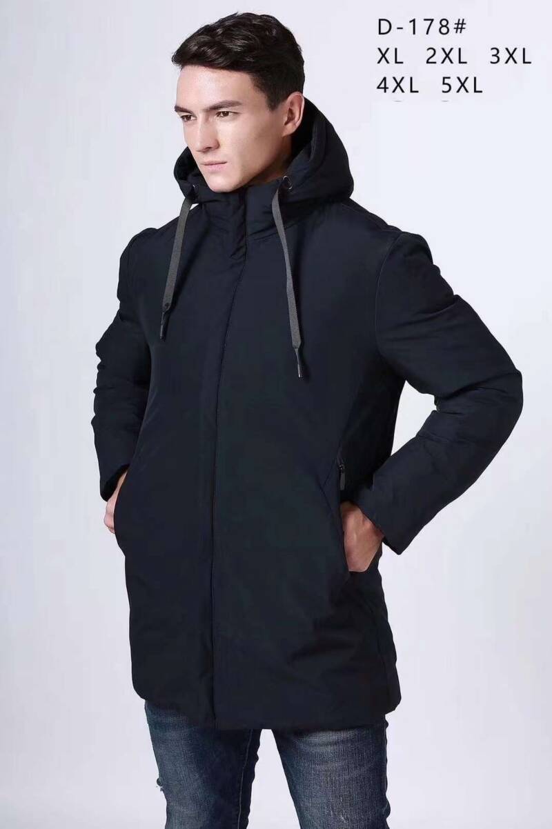 Kurtka męska cienka Roz XL-5XL, 1 Kolor Paczka 5 szt