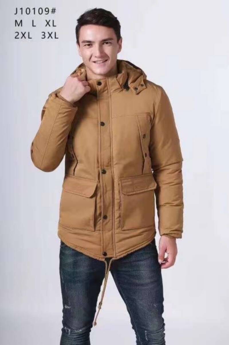 Kurtka męska zimowa Roz M-3XL, 1 Kolor Paczka 5 szt