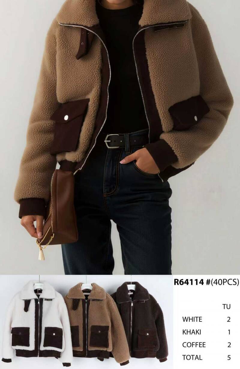 Kurtka damska (Francja produkt) Roz Standard, Mix Kolor .Paczka 5 szt