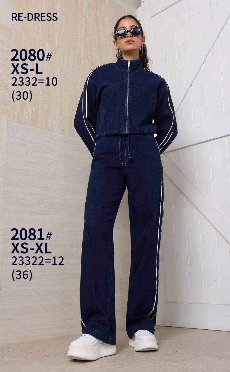 Spodnie damskie jeansy Roz XS-XL 1 Kolor Paczka 12 szt