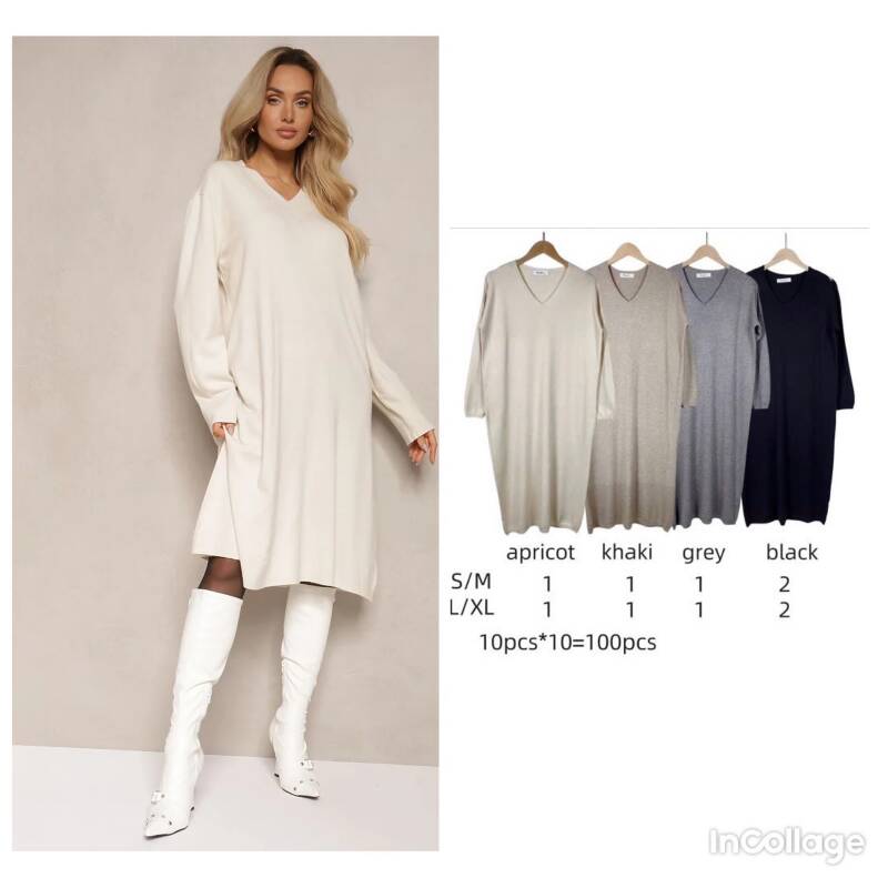 Sukienki damskie Roz S/M-L/XL, Mix Kolor Paczka 10 szt