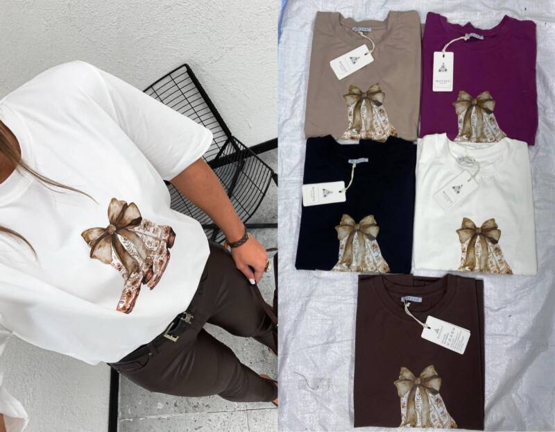 Bluzki damskie Roz Standard, Mix Kolor .Paczka 10 szt