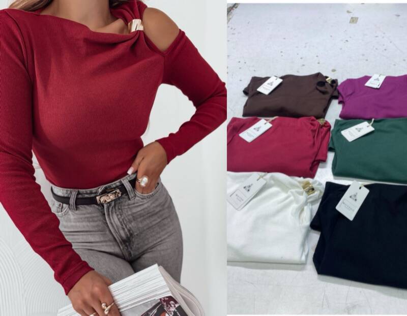 Bluzki damskie Roz Standard, Mix Kolor .Paczka 10 szt