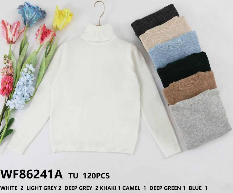 Swetry damska (Francja produkt) Roz Standard, Mix Kolor .Paczka 12 szt