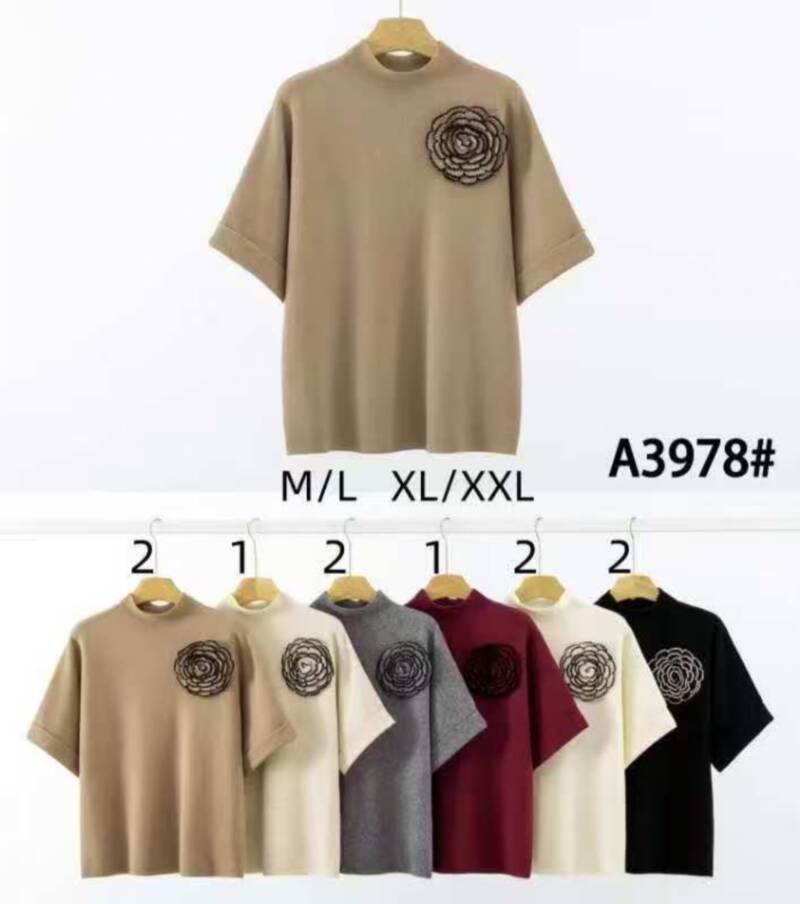 Swetry damskie Roz M/L-XL-2XL, Mix Kolor Paczka 10 szt