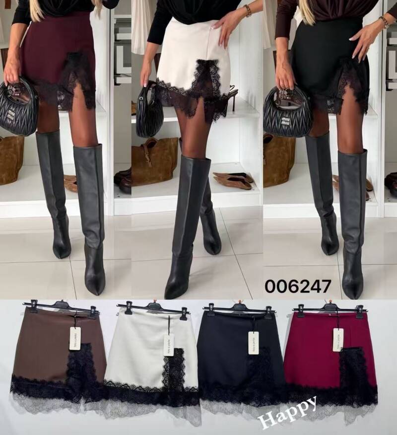 Spódnice damskie (Włoskie produkt) Roz Standard, Mix Kolor Paczka 5 szt