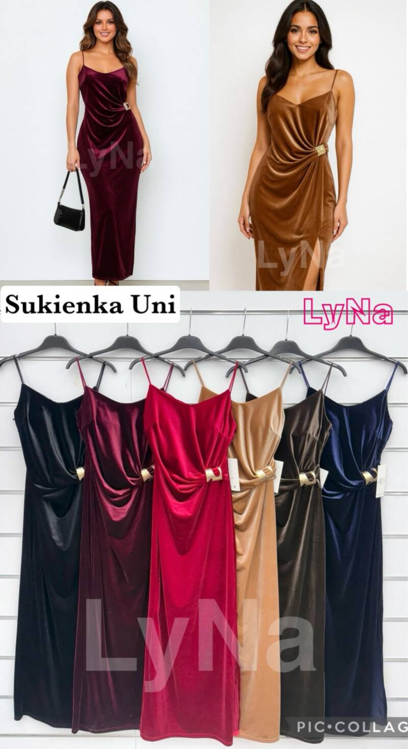 Sukienki damskie (Włoskie produkt) Roz Standard, Mix Kolor Paczka 5 szt